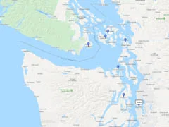 American Cruise Lines Puget Sound 7-day route